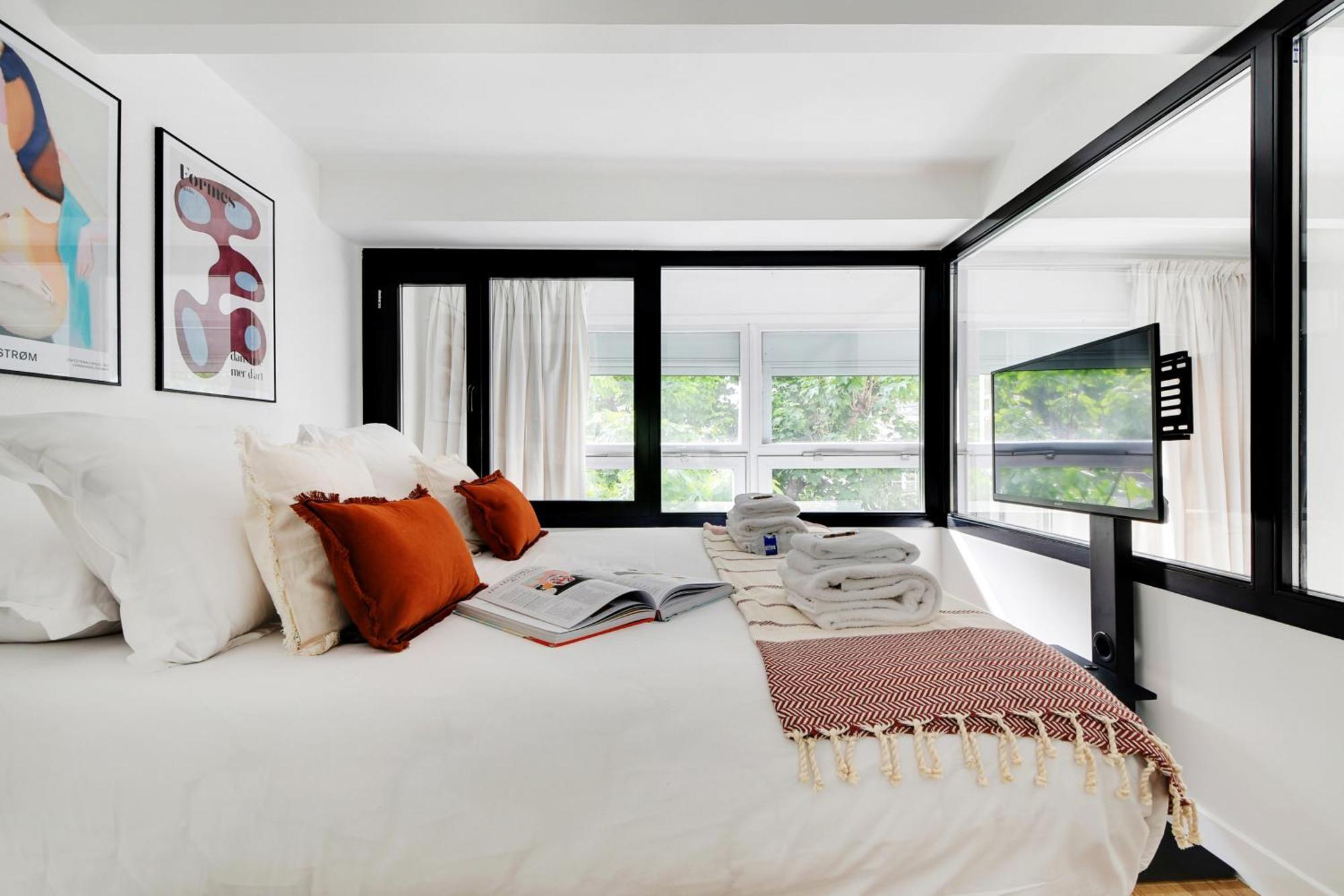 شقة Amazing Loft 2Br - Eiffel Tower باريس المظهر الخارجي الصورة