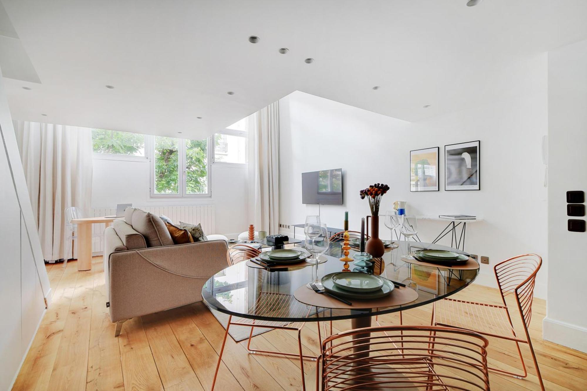 شقة Amazing Loft 2Br - Eiffel Tower باريس المظهر الخارجي الصورة