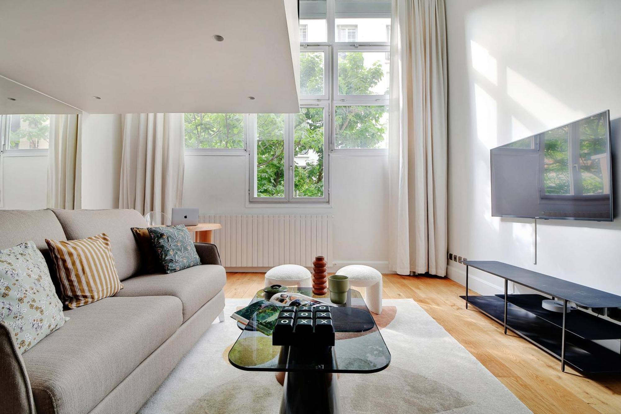 شقة Amazing Loft 2Br - Eiffel Tower باريس المظهر الخارجي الصورة