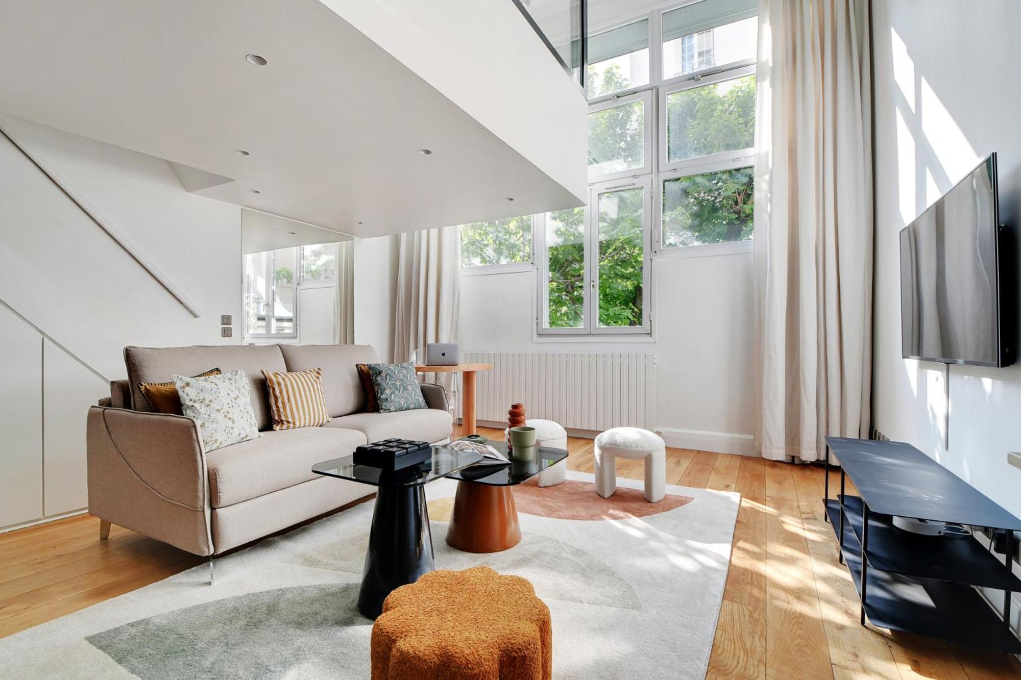 شقة Amazing Loft 2Br - Eiffel Tower باريس المظهر الخارجي الصورة